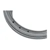 A close-up view of a gray washing machine door seal. Produktbild-Vorschau