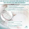 Lantigo AERO Babymatratze Oval 70x37 cm – für Stubenwagen, Produktbild-Vorschau 4