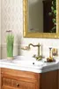 A bathroom sink with a faucet and accessories. Anteprima dell’immagine prodotto