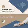 KitchenYeah© Herdabdeckplatte Leder - Blau - Tierhaut , Produktbild-Vorschau 2