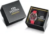 Festina Herrenuhr Chrono Bike Armbanduhr Kautschuk rot Produktbild-Vorschau 7