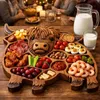 Servierbrett aus Holz in Form einer Highland-Rindskuh, Produktbild-Vorschau 3
