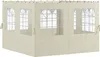 Outsunny Seitenwand 4er Set für 3 x 3 m Pavillon Produktbild-Vorschau 1