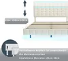 MODFU Čalouněná postel Manželská postel 140x200 cm s LED Náhled obrázku produktu 3