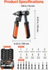 Set di pinze per dadi rivettati SucceBuy 21 cm, pinza Anteprima dell’immagine prodotto 7