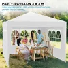 Pawilon Wiltec 3 x 3 m w kolorze białym z ochroną UV 50+, Podgląd zdjęcia produktu 2