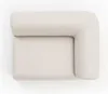Ecksofa L-Form Beige Eckgarnitur Möbel Textil Stil 405x315 Produktbild-Vorschau 1