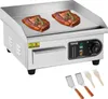 VEVOR Komerční elektrický gril, 2000 W, plochá grilovací Náhled obrázku produktu 1
