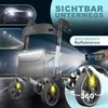 KESSER® Rollator Aluminium faltbar, höhenverstellbar & bis Produktbild-Vorschau 6