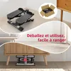 JASPORT ST1 Mini-Stepper 2-en-1 avec cordes, écran LCD, Voir les images du produit 5