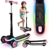 RICOKIDS Monopattino per bambini con illuminazione a LED e Anteprima dell’immagine prodotto 1