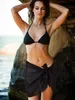 2 Stück Damen Strand Wickel Sarong Überzug Chiffon Produktbild-Vorschau 7