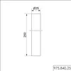 WERMA Signaltechnik 97584025 Rohr D25mm 250mm lang silber Produktbild-Vorschau 1