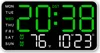 LED-Digital-Wanduhr, Temperatur, Datum, Woche, Produktbild-Vorschau 1