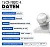 Pfostenkappe Kugel Stahl feuerverzinkt 91 x 91 mm Zaunkappe Produktbild-Vorschau 3
