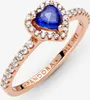 Pandora Ring 188421C01 Sparkling Heart Pandora Rose clear Produktbild-Vorschau 5