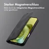 Custodia a libro imoshion Slim per Motorola Moto G86 - Nero Anteprima dell’immagine prodotto 3