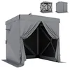 Outsunny Pavillon 1,85x1,85m Wasserdicht Pop-up Produktbild-Vorschau 1