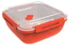 Dampfgarer 1,7 l MEMORY MICROWAVE, Farbe:Papaya Rot Produktbild-Vorschau 1