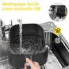Horkovzdušná fritéza, 6 L, digitální dotykový displej, Náhled obrázku produktu 14