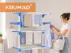 KRUMAD: Porta asciugatrice pieghevole, ideale per asciugare Anteprima dell’immagine prodotto 2