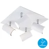 Plafonnier Spot BRILONER LEUCHTEN RUN, 40 W, IP20, blanc, Voir les images du produit 2