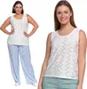 Moraj | Ajour Bluse Damen - XL - Ohne Ärmel - Elegant - Top Produktbild-Vorschau 1