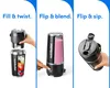 nutribullet tragbarer Mixer Edelstahlbecher 590ml isoliert Produktbild-Vorschau 10
