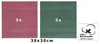 Betz 10 Stück Seiftücher 30x30 cm PREMIUM 100% Baumwolle  Produktbild-Vorschau 2