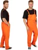 Latzhose - orange, L Produktbild-Vorschau 3