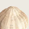 Tischlampe Holz und Rattan Karava Natürlich Produktbild-Vorschau 4