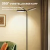 HOMCOM Stehlampe LED Wohnzimmer Dimmbar mit magnetischer Produktbild-Vorschau 5