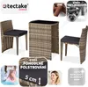 TecTake 403769, Hnědá, 2 sedadlo/sedadel, Dospělí a děti, Náhled obrázku produktu 4