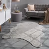 TT Home Wohnzimmer Teppich Unifarben Flauschig Modern Produktbild-Vorschau 1