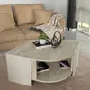 Couchtisch Marbel mit abgerundeter Tischplatte in Granit Produktbild-Vorschau 2