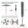 Sekey Housse de protection pour parasol pour Ø 180cm, Ø Voir les images du produit 3