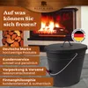 BLACK OAK Ascheeimer Vesuvio 20L - Oval mit Deckel, Produktbild-Vorschau 7
