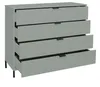 Kommode Erna 119x45x102 Pinie Green matt Lack 14722-Q Produktbild-Vorschau 3