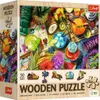 Trefl, Wood Craft, Bunte Cocktails, 500+1 Teile Holzpuzzle Produktbild-Vorschau 1