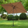 SVITA Sonnenschirm Set mit Schirmständer 3x2m Balkonschirm Produktbild-Vorschau 2