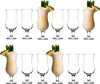 12x Pina Colada Gläser Hurrikanstil Poco Grande Cocktail Produktbild-Vorschau 1