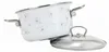 Emaille-Topf mit Glasdeckel PREMIUM weiß 24 cm, 5,5l Produktbild-Vorschau 6