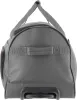 A gray travel bag with wheels is shown from the side. Náhľad obrázku produktu