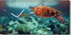 Dekor Leinwand Uhr Wandbilder 60x30 Gemälde Meer Produktbild-Vorschau 1