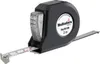 A black and silver tape measure is shown against a white background. Anteprima dell’immagine prodotto