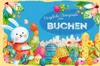 vianmo Holzschild 12x18 cm Ostergrüße BUCHEN Produktbild-Vorschau 1