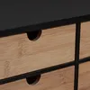 Relaxdays Schreibtisch Organizer, 4 Schubladen, Bambus & Produktbild-Vorschau 6