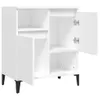 vidaXL Příborník bílý 60x35x70 cm Materiál dřeva Náhled obrázku produktu 6