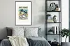 MuchoWow® MuchoWow® Gerahmtes Poster Surfbrett - Meer - Produktbild-Vorschau 2