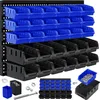 Masko® Stapelboxen Wandregal 32tlg Box Sichtlagerkästen Produktbild-Vorschau 1